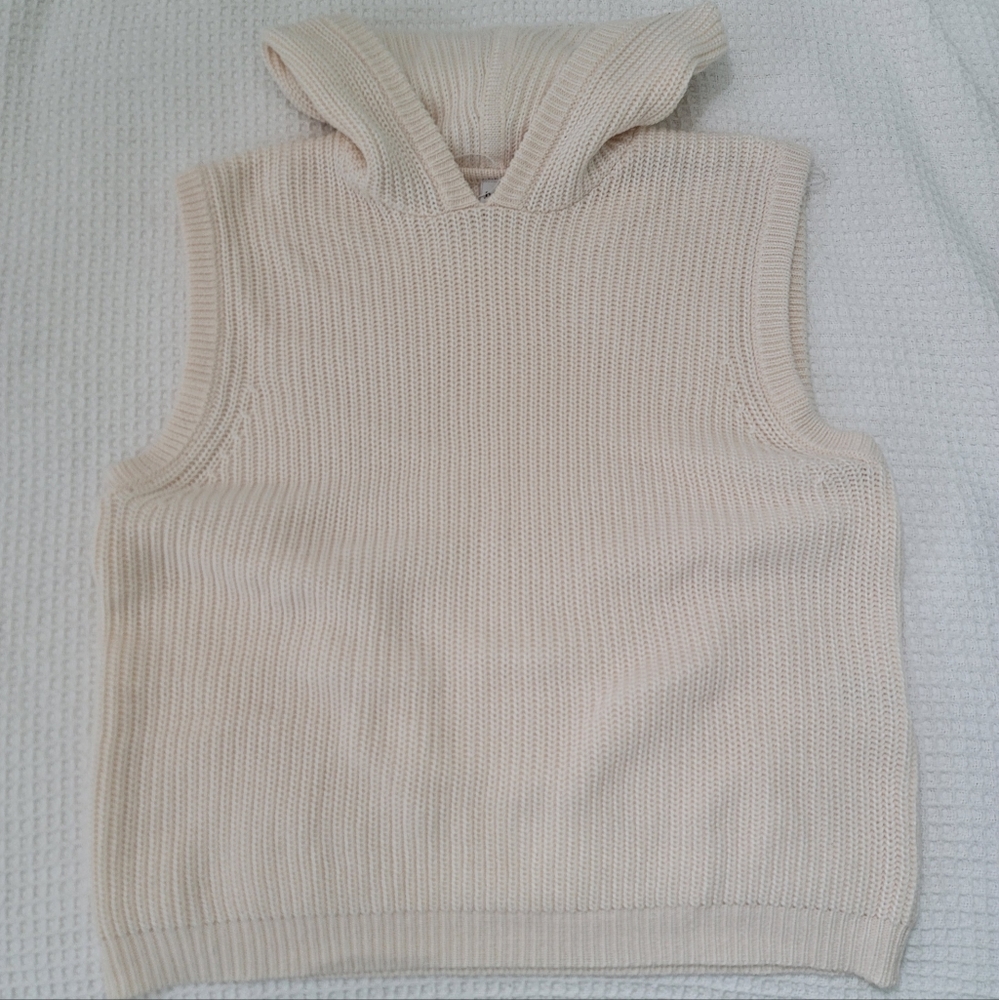 Hooded sweatervest
